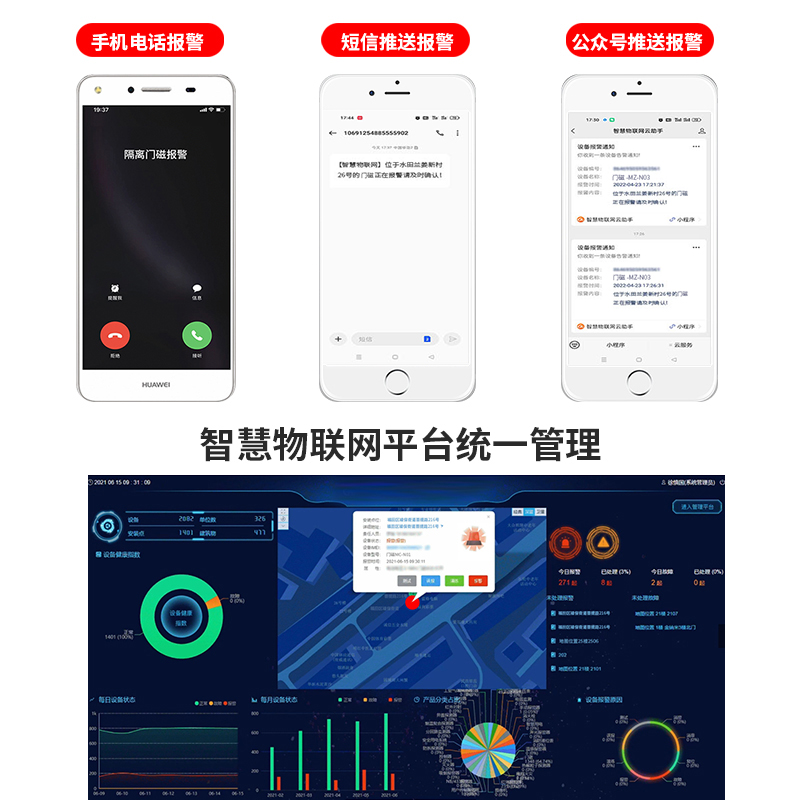NB-IoT門(mén)磁防疫居家隔離遠(yuǎn)程監(jiān)管現(xiàn)場(chǎng)報(bào)警  MC-N03